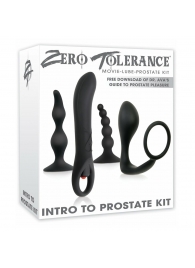 Набор стимуляторов простаты Intro To Prostate Kit - Zero Tolerance - в Салавате купить с доставкой