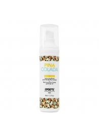Разогревающее массажное масло с ароматом пина колада Gourmet Pina Colada - 50 мл. - Exsens - купить с доставкой в Салавате
