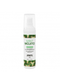 Разогревающее массажное масло с ароматом мохито Gourmet Mint Mojito - 50 мл. - Exsens - купить с доставкой в Салавате