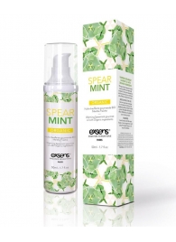 Разогревающее массажное масло Gourmet Spearmint Organic с органическими ингредиентами - 50 мл. - Exsens - купить с доставкой в Салавате