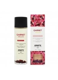 Органическое массажное масло GARNET ARGAN - 100 мл. - Exsens - купить с доставкой в Салавате