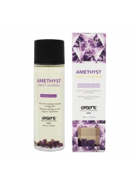 Органическое массажное масло AMETHYST SWEET ALMOND - 100 мл. - Exsens - купить с доставкой в Салавате