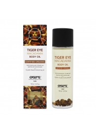 Органическое массажное масло TIGER EYE MACADAMIA - 100 мл. - Exsens - купить с доставкой в Салавате