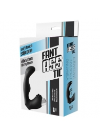 Черный вибромассажер простаты FantASStic Vibrating Prostate Massager - 11,3 см. - Dream Toys - в Салавате купить с доставкой