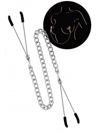 Регулируемые зажимы для сосков Sweet Caress Nipple Chain - Sweet Caress - купить с доставкой в Салавате