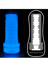 Светящийся в темноте мастурбатор Lumino Play Masturbator Ribbed - Lovetoy - в Салавате купить с доставкой