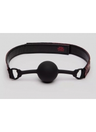 Кляп-шар на двусторонних ремешках Reversible Silicone Ball Gag - Fifty Shades of Grey - купить с доставкой в Салавате