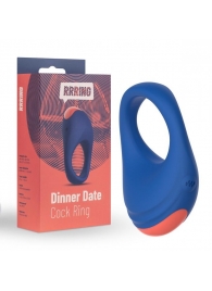 Синее эрекционное кольцо RRRING Dinner Date Cock Ring - FeelzToys - в Салавате купить с доставкой