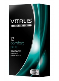 Контурные презервативы VITALIS PREMIUM comfort plus - 12 шт. - Vitalis - купить с доставкой в Салавате