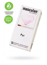 Супертонкие презервативы Masculan Pur - 10 шт. - Masculan - купить с доставкой в Салавате