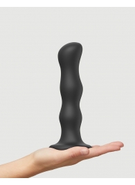 Черная насадка Strap-On-Me Dildo Geisha Balls size XL - Strap-on-me - купить с доставкой в Салавате