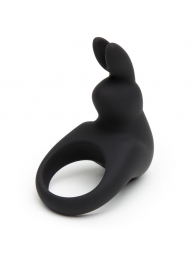 Черное эрекционное виброкольцо Happy Rabbit Rechargeable Rabbit Cock Ring - Happy Rabbit - в Салавате купить с доставкой