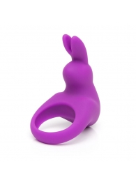 Фиолетовое эрекционное виброкольцо Happy Rabbit Rechargeable Rabbit Cock Ring - Happy Rabbit - в Салавате купить с доставкой