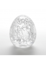 Мастурбатор-яйцо Keith Haring EGG DANCE - Tenga - в Салавате купить с доставкой