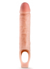 Телесная насадка на пенис 10 Inch Cock Sheath Extender - 25 см. - Blush Novelties - в Салавате купить с доставкой