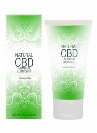 Лубрикант с пролонгирующим эффектом Natural CBD Numbing Lubricant - 50 мл. - Shots Media BV - купить с доставкой в Салавате