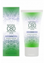 Крем для мастурбации для мужчин Natural CBD Masturbation Cream For Him - 50 мл. - Shots Media BV - купить с доставкой в Салавате