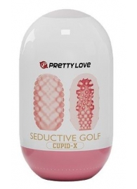 Розовый мастурбатор-яйцо Seductive Golf - Baile - в Салавате купить с доставкой