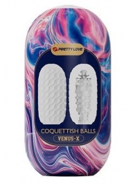 Мастурбатор в форме яйца Coquettish Balls - Baile - в Салавате купить с доставкой