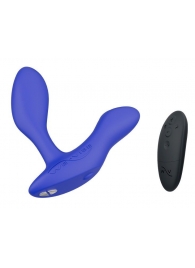 Синий анальный вибратор We-Vibe Vector+ - We-vibe - в Салавате купить с доставкой