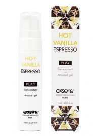 Возбуждающий гель Hot Vanilla Espresso Arousal Gel - 15 мл. - Exsens - купить с доставкой в Салавате