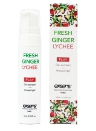 Возбуждающий гель Fresh Ginger Lychee Arousal Gel - 15 мл. - Exsens - купить с доставкой в Салавате