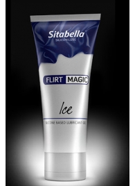 Силиконовая гель-смазка FLIRT MAGIC Ice с лёгким пролонгирующим эффектом - 75 мл. - Sitabella - купить с доставкой в Салавате