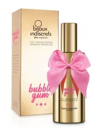 Гель с ароматом жвачки Bubblegum 2-in-1 Scented Silicone Massage And Intimate Gel - 100 мл. - Bijoux Indiscrets - купить с доставкой в Салавате