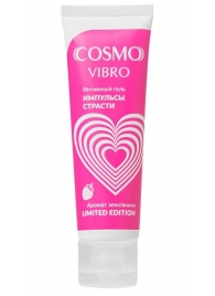 Возбуждающий гель на водно-силиконовой основе Cosmo Vibro с ароматом земляники - 50 гр. - Биоритм - купить с доставкой в Салавате