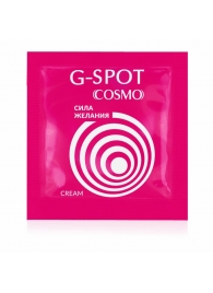 Стимулирующий интимный крем для женщин Cosmo G-spot - 2 гр. - Биоритм - купить с доставкой в Салавате