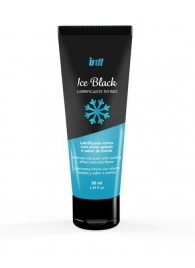 Лубрикант на водной основе Ice Black с ледяным эффектом - 50 мл. - INTT - купить с доставкой в Салавате