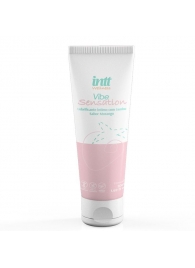 Лубрикант на водной основе Vibe Sensation с клубничным вкусом и легким вибрирующим эффектом - 50 гр. - INTT - купить с доставкой в Салавате
