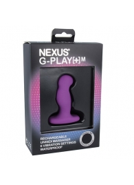 Фиолетовая вибровтулка Nexus G-Play+ M - Nexus Range - в Салавате купить с доставкой