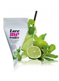 Съедобное согревающее массажное масло Love Me Tender Mojito с ароматом мохито - 10 мл. - Love to Love - купить с доставкой в Салавате