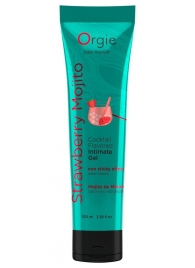 Съедобный интимный гель Orgie Lube Tube Cocktail Strawberry Mojito - 100 мл. - ORGIE - купить с доставкой в Салавате