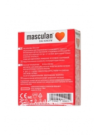 Презервативы Masculan Sensitive plus - 3 шт. - Masculan - купить с доставкой в Салавате