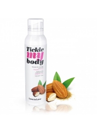 Массажная хрустящая пенка Tickle My Body Sweet Almonds с ароматом миндаля - 150 мл. - Love to Love - купить с доставкой в Салавате