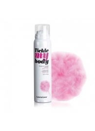 Массажная хрустящая пенка Tickle My Body Cotton Candy с ароматом сладкой ваты - 150 мл. - Love to Love - купить с доставкой в Салавате