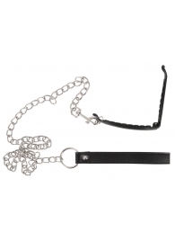 Зажим для половых губ с поводком Pussy Clamp With A Leash - Orion - купить с доставкой в Салавате