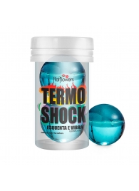 Интимный гель Termo Shock Hot Ball с разогревающе-покалывающим эффектом (2 шарика по 3 гр.) - HotFlowers - купить с доставкой в Салавате