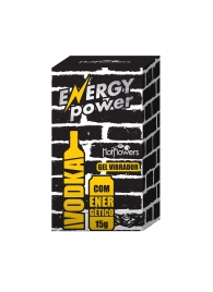 Стимулирующий гель для двоих Energy Power с эффектом вибрации - 15 гр. - HotFlowers - купить с доставкой в Салавате