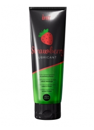 Смазка на водной основе с ароматом клубники Strawberry Lubricant - 100 мл. - INTT - купить с доставкой в Салавате