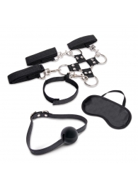 Набор для фиксации из 7 предметов Hogtie   Ball Gag Kit - Lux Fetish - купить с доставкой в Салавате