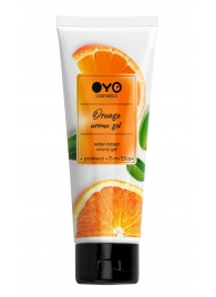 Лубрикант на водной основе OYO Aroma Gel Orange с ароматом апельсина - 75 мл. - OYO - купить с доставкой в Салавате