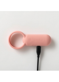 Коралловое эрекционное кольцо Iroha SVR Coral Pink - Tenga - в Салавате купить с доставкой