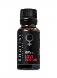 Возбуждающие капли для женщин Erotist Love Potion - 20 мл. - Erotist Libido Booster - купить с доставкой в Салавате