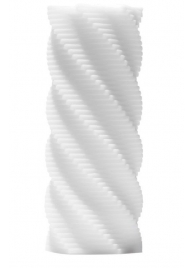 Белый 3D мастурбатор SPIRAL - Tenga - в Салавате купить с доставкой