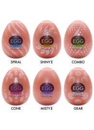 Набор из 6 мастурбаторов-яиц Tenga Egg Variety Pack V - Tenga - в Салавате купить с доставкой