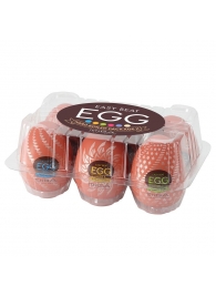 Набор из 6 мастурбаторов-яиц Tenga Egg Variety Pack V - Tenga - в Салавате купить с доставкой