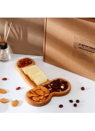 Деревянное блюдо для подачи в форме члена (32,5 х 20 х 1,7 см) - Сима-Ленд - купить с доставкой в Салавате